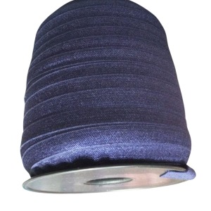 Çamaşır Lastiği Düz 1 cm  75 Metre 1 Top Koyu Mor