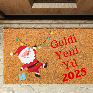 Kapı Önü Paspası Yeni Yıl 2025 Özel Tasarım Koko Model 153