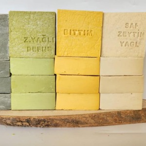 Doğal Üretim Sabunu Karışık (Argan-Defne-Bıttım-Saf Zeytinyağlı)16'lı Set