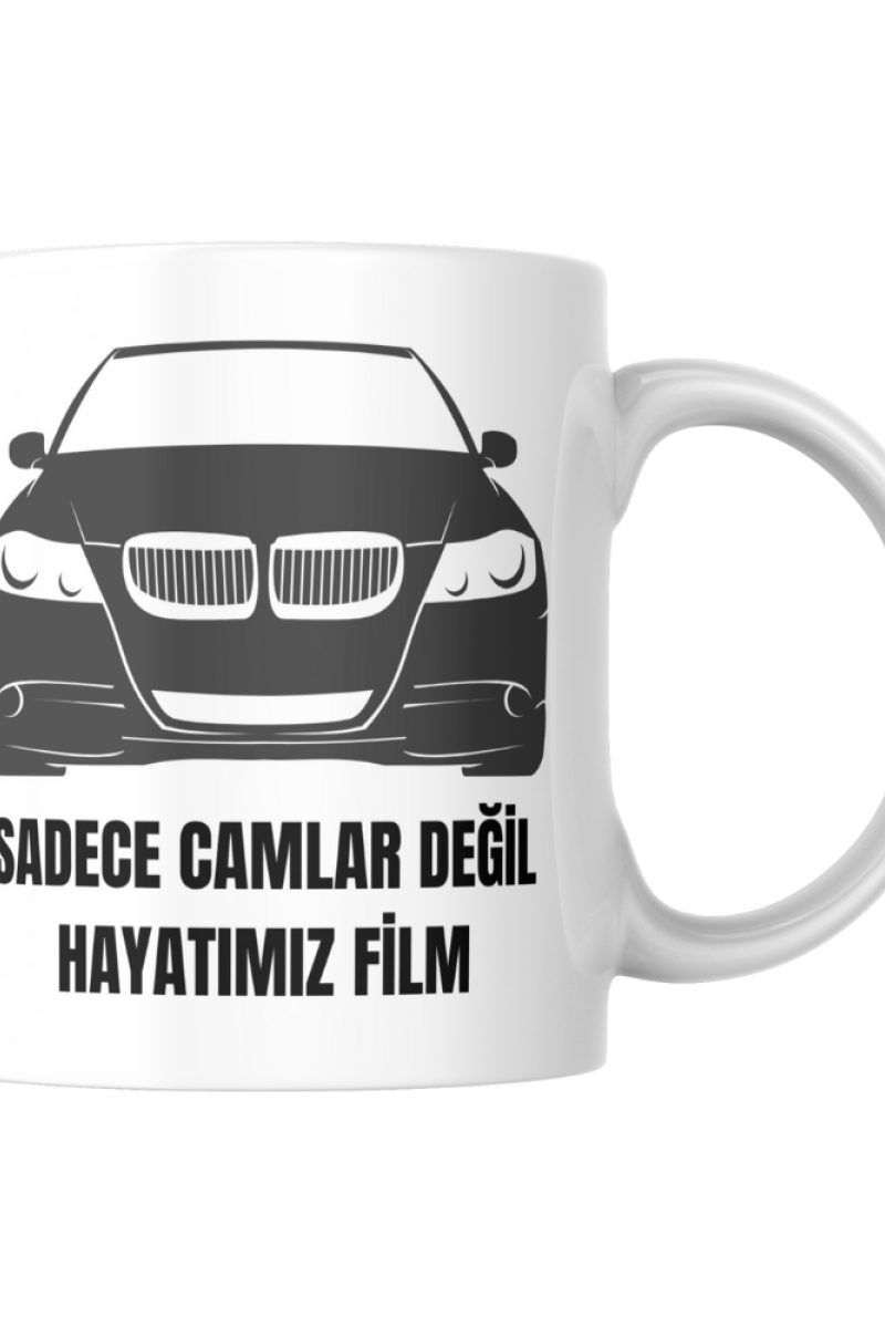 Bmw E90 Tasarım Seramik 350 Ml Kupa Bardak
