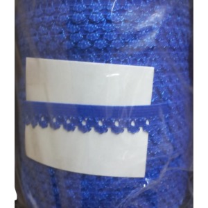 Çamaşır Lastiği Dantelli 1 cm 1 Metre Saks