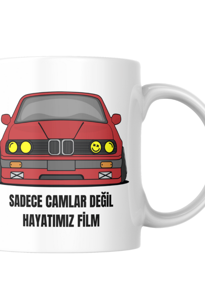 Bmw E30 Tasarım Seramik 350 Ml Kupa Bardak